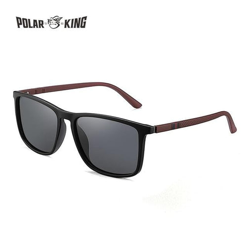 Planet Gates C01 Black Red Smoke Polarized Sunglasses Men's Driving Shades Male Sun Glasses Vintage Travel Fishing Classic Sun Glasses 400