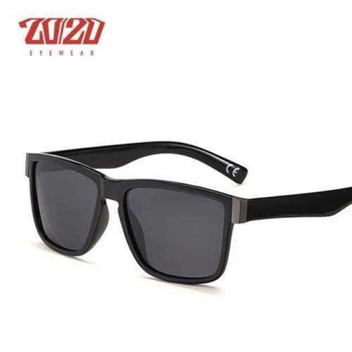 Planet Gates C01 Black Smoke Classic Polarized Sunglasses Men Glasses Driving Coating Black Frame Fishing Driving Eyewear Male Sun Glasses Oculos PL278