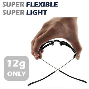 Planet Gates C01 Glossy Black B1 CGID TR90 Computer Glasses Anti Blue Light Radiation Optical Print Glasses Round Black Eyewear Frame PC Glass Men & Women CT28