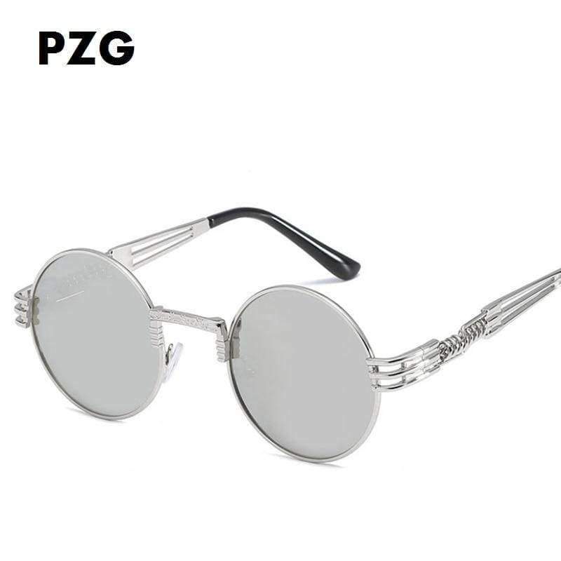 Planet Gates C01 / Multi PZG New Design Punk Style Round Lenses Polarized Sungalsses Women  Men Fashion Sun glasses Retro Trend Metal Frame Eyewear