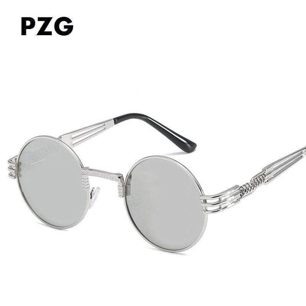 Planet Gates C01 / Multi PZG New Design Punk Style Round Lenses Polarized Sungalsses Women  Men Fashion Sun glasses Retro Trend Metal Frame Eyewear