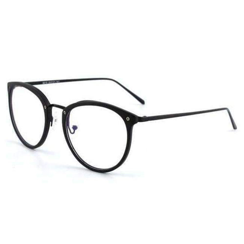 Planet Gates C02 Matte Black CGID Women Fashion Computer Glasses Anti Blue Rays Blocking Filter Eyewear Fashion Eyeglasses Sleeping Better Round Glasses CT10