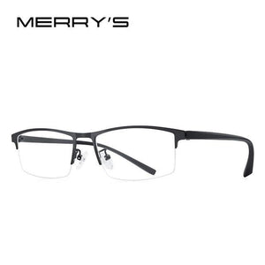 Planet Gates C02 Matte Black Men Optical Frames Eyeglasses Frames Rack Commercial Glasses Fashion Eyeglasses Frame Myopia Titanium Frame TR90 Legs