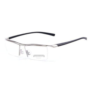 Planet Gates C03 Silver MERRY'S Men Optical Frames Eyeglasses Frames Rack Commercial Glasses Fashion Eyeglasses Frame Myopia Titanium Frame TR90 Legs