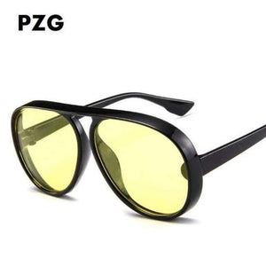 Planet Gates C03 / T034-15980 PZG Unisex Sports oversized Pilot Sunglasses Women Men Unisex UV400 Sun Glasses Mirrored Pilot Eyewear Female Driving Goggles