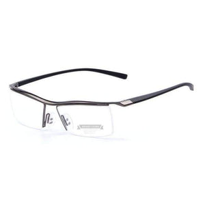 Planet Gates C04 Gray MERRY'S Men Optical Frames Eyeglasses Frames Rack Commercial Glasses Fashion Eyeglasses Frame Myopia Titanium Frame TR90 Legs