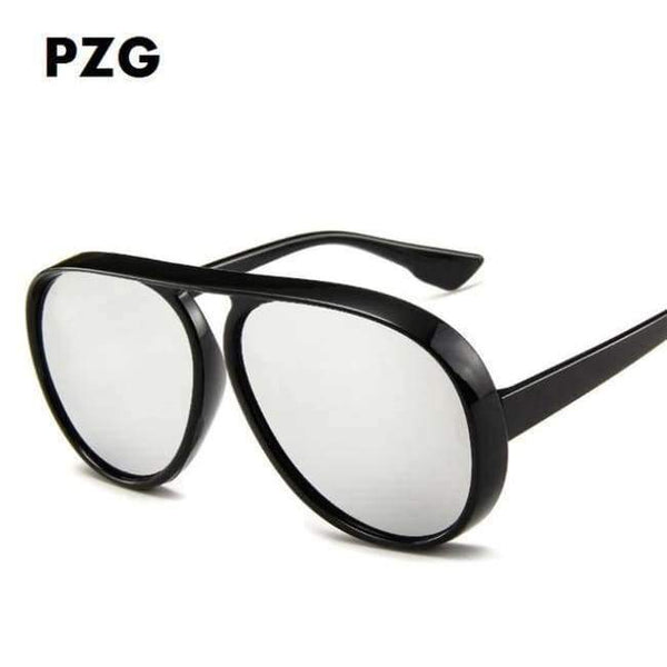 Planet Gates C04 / T034-15980 PZG Unisex Sports oversized Pilot Sunglasses Women Men Unisex UV400 Sun Glasses Mirrored Pilot Eyewear Female Driving Goggles