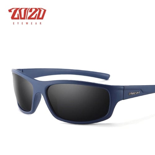 Planet Gates C05 DarkBlue Smoke / China 20/20 Optical Brand Design New Polarized Sunglasses Men Fashion Male Eyewear Sun Glasses Travel Fishing Oculos PL66 With Box