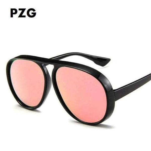 Planet Gates C06 / T034-15980 PZG Unisex Sports oversized Pilot Sunglasses Women Men Unisex UV400 Sun Glasses Mirrored Pilot Eyewear Female Driving Goggles