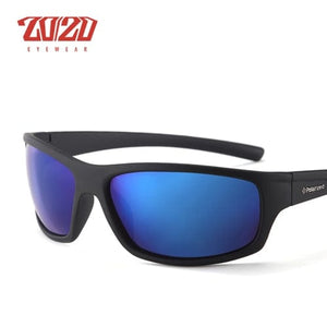 Planet Gates C07 Black Blue / China 20/20 Optical Brand Design New Polarized Sunglasses Men Fashion Male Eyewear Sun Glasses Travel Fishing Oculos PL66 With Box