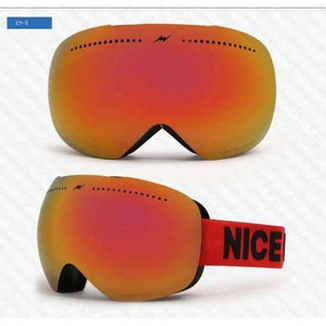 Planet Gates C1-3 2017 New Winter Ski Goggles Double Lens UV400 Anti-fog Big Ski Mask Glasses Skiing Men Women Snow Snowboard Eyewear Large Brands