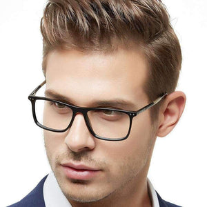 Planet Gates C1 black brown OCCI CHIARI Glasses Frame Eyeglasses Frames Men Gafas Acetate Male Fashionable Spectacle Frames Optical Glasses Black W-COSCO