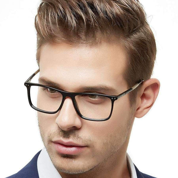 Planet Gates C1 black brown OCCI CHIARI Glasses Frame Eyeglasses Frames Men Gafas Acetate Male Fashionable Spectacle Frames Optical Glasses Black W-COSCO