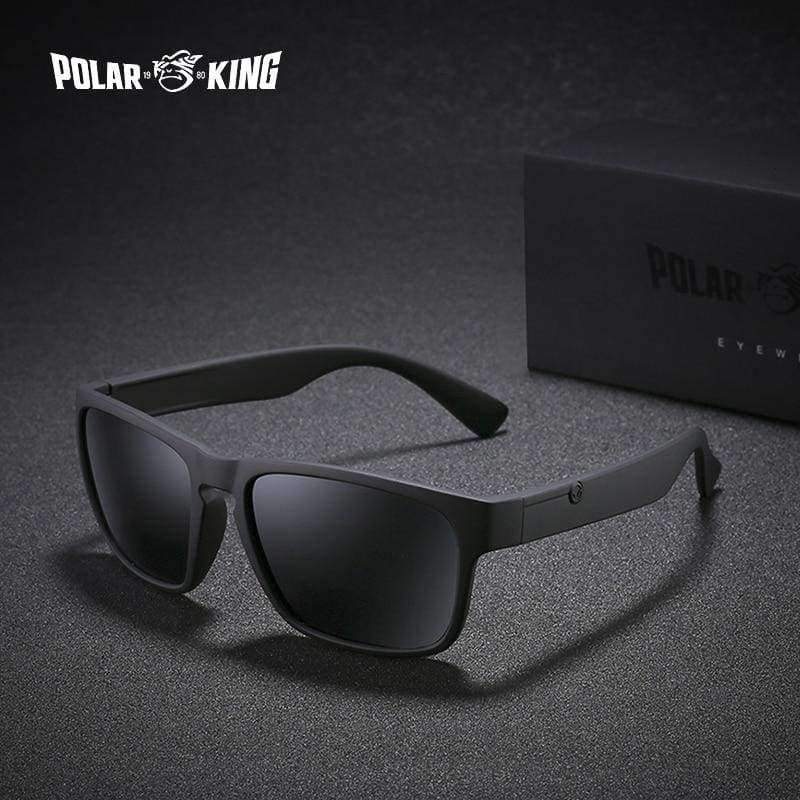 Planet Gates C1 Black G15 POLARKING Brand Polarized Sunglasses For Men Plastic Oculos de sol Men's Fashion Square Driving Eyewear Travel Sun Glasses