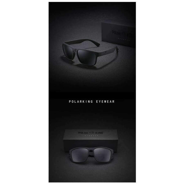 Planet Gates C1 Black G15 POLARKING Brand Polarized Sunglasses For Men Plastic Oculos de sol Men's Fashion Square Driving Eyewear Travel Sun Glasses