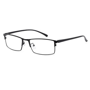 Planet Gates C1 Black Optical Men Titanium Alloy Eyeglasses Frame for Men Eyewear Flexible Temple Legs IP Electroplating Alloy Material Y2529