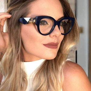 Planet Gates C1 JackJad 2018 Fashion Women Vintage Cat Eye Style Plain Glasses Classic Brand Design Eyewear Frame Glasses Oculos De Grau 92161