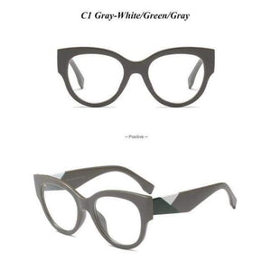 Planet Gates C1 mimiyou Fashion Cat Eye Glasses Frame Women Optical Eyewear Grace Lady Eyeglasses Frame Clear UV400 Brand Designer oculos