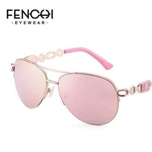 Planet Gates C1 pink FENCHI Sunglasses Women Driving Pilot Classic Vintage Eyewear Sunglasses High Quality Metal Brand Designer Glasses UV400