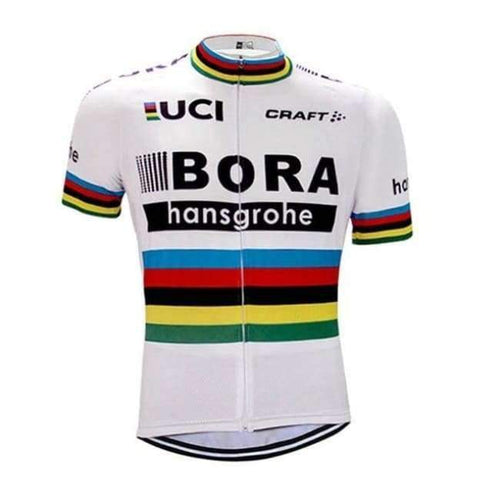 Planet Gates C1 / S Men Summer BORA Team Short Sleeve Ropa Ciclismo Maillot Bike Clothes Cycling Jersey Quick Dry Breathable Bycicle Tops