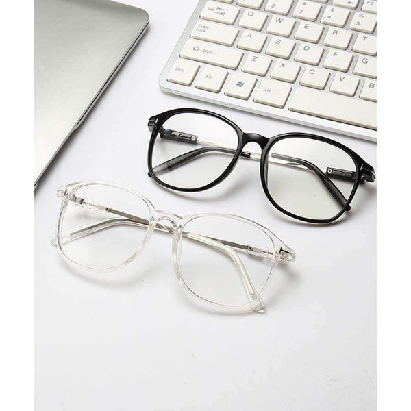 Transparent Glasses Men Women Eyewear Frame Classic Vintage Retro Goggle Transparent Glasses Women Round Optical Frame