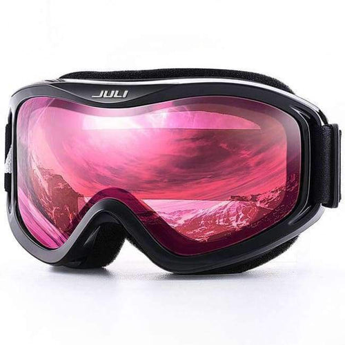 Planet Gates C1 VERMILLION RED / China Ski Goggles,Winter Snow Sports Snowboard with Anti-fog Double Lens ski mask glasses skiing men women snow snowboard goggles