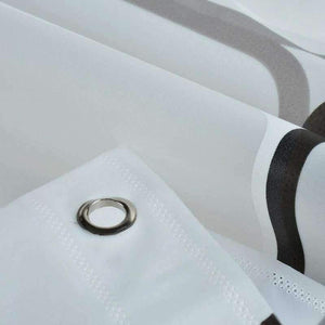 Planet Gates C1 / W80xH180cm Geometric Pattern Bathroom Curtain PEVA Eco-friendly Waterproof Moldproof Plastic Shower Curtains Bath Room Products More Size