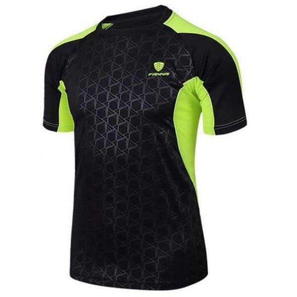 Planet Gates C1 / XL Tennis shirts Outdoor sports t-shirt O-neck Quick Dry Breathable Running badminton Short-sleeve tops for men tee shirt