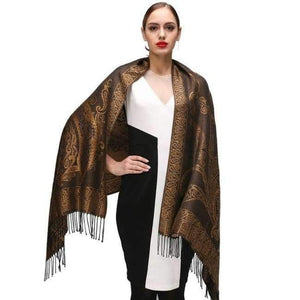 Planet Gates C10 / 180x70cm Winter Scarf Women Silver pashmina Jacquard Wraps shawl Echarpes Femme Long scarves pashmina cachecol feminino inverno