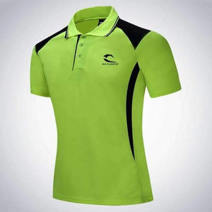 Planet Gates C11 / M Men Tennis clothing solid male Fitness Run jogging Outdoor sports badminton T-shirt Short Sleeve breathable polo shirt