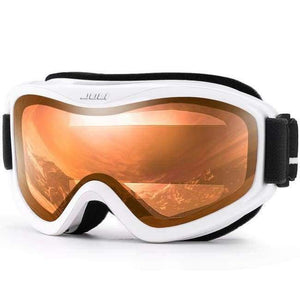 Planet Gates C11 WHITE ORANGE / China Ski Goggles,Winter Snow Sports Snowboard with Anti-fog Double Lens ski mask glasses skiing men women snow snowboard goggles