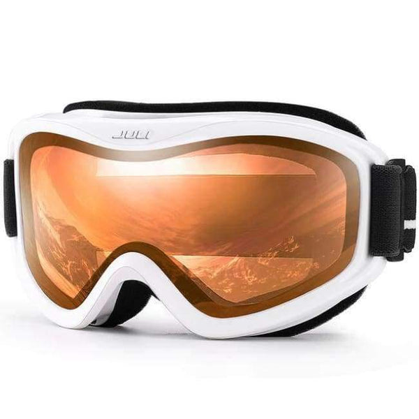 Planet Gates C11 WHITE ORANGE / China Ski Goggles,Winter Snow Sports Snowboard with Anti-fog Double Lens ski mask glasses skiing men women snow snowboard goggles