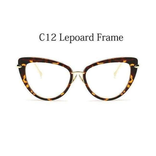 Planet Gates C12  Leopard  Frame eye glasses frames for women cat eye Glasses frame clear lens Women eyeglasses frames vintage transparent eyewear glasses TR90