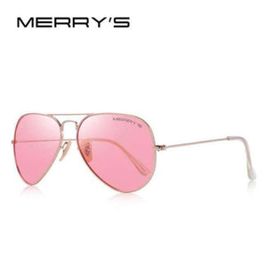 Planet Gates C12 Pink MERRY'S DESIGN Men/Women Classic Pilot Polarized Sunglasses 58mm UV400 Protection S'8025