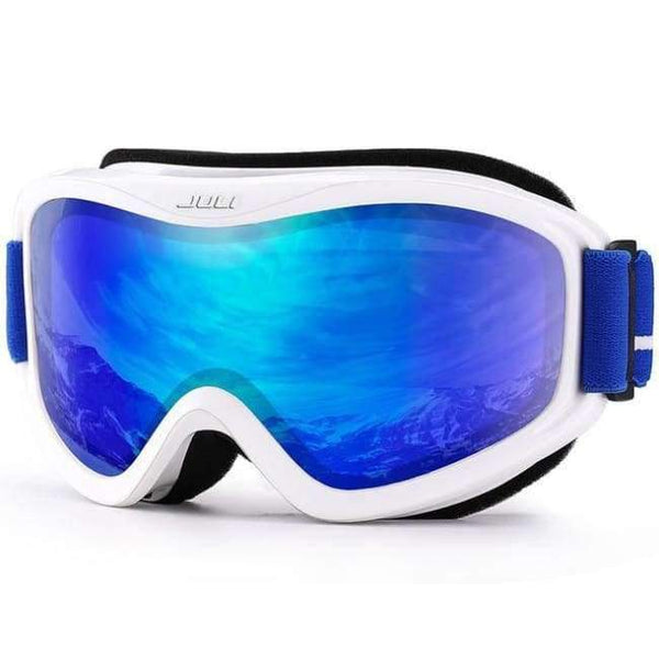 Planet Gates C12 WHITE REVO BLUE / China Ski Goggles,Winter Snow Sports Snowboard with Anti-fog Double Lens ski mask glasses skiing men women snow snowboard goggles