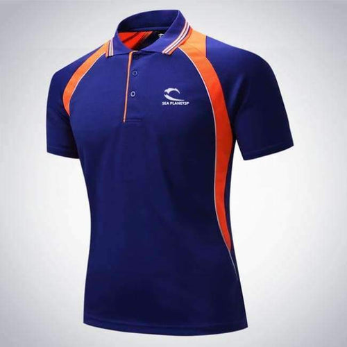 Planet Gates C13 / XL Tennis clothing male Run jogging Outdoor sports workout badminton Quick-dry t shirt Short Sleeve Table tennis polo clothes