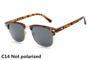 Planet Gates C14 / Polarized Classic Polarized Brand Designer Sunglasses Men Women Retro  High Quality Sun Glasses Rivet Female Male Fashion Mirror Sunglass