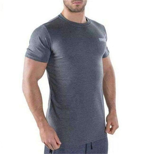 Planet Gates C15 / S Cotton T-shirt Gym Fitness Bodybuilding Workout Training Slim O-Neck T-shirts Male Tee Tops Brand Clothing