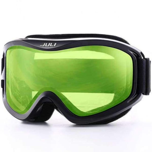 Planet Gates C16 LIGHT GREEN / China Ski Goggles,Winter Snow Sports Snowboard with Anti-fog Double Lens ski mask glasses skiing men women snow snowboard goggles