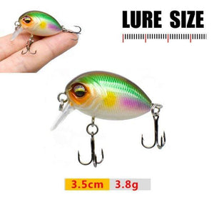 Planet Gates C184A Fishing Lure 3cm 1.8g   Crankbaits 1pcs Micro Hard Pesca Artificial Baits Mini Lure Minnow for Pike Bass Trout