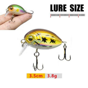 Planet Gates C184F Fishing Lure 3cm 1.8g   Crankbaits 1pcs Micro Hard Pesca Artificial Baits Mini Lure Minnow for Pike Bass Trout