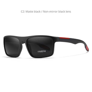 Planet Gates C2 / TR90 and Polarized Italy Design TR90 Polarized Sunglasses Men Women Sports Driving Shades KDEAM UV400 Unbreakable Sun Glasses With Box