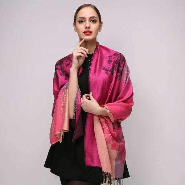 Planet Gates C21 / 180x70cm Winter Scarf Women Silver pashmina Jacquard Wraps shawl Echarpes Femme Long scarves pashmina cachecol feminino inverno