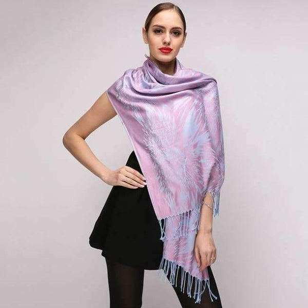 Planet Gates C23 / 180x70cm Winter Scarf Women Silver pashmina Jacquard Wraps shawl Echarpes Femme Long scarves pashmina cachecol feminino inverno