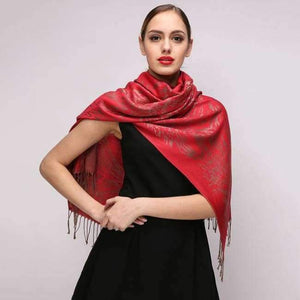Planet Gates C24 / 180x70cm Winter Scarf Women Silver pashmina Jacquard Wraps shawl Echarpes Femme Long scarves pashmina cachecol feminino inverno