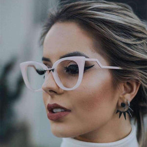 Planet Gates C3 mimiyou Fashion High-Quality Cat Eye Glasses Frame Women Optical Eyewear Lady Eyeglasses Frame Clear UV400 Brand Designer oculos