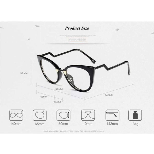 Planet Gates C3 mimiyou Fashion High-Quality Cat Eye Glasses Frame Women Optical Eyewear Lady Eyeglasses Frame Clear UV400 Brand Designer oculos