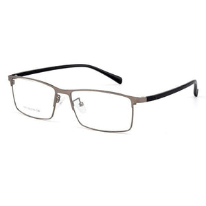 Planet Gates C3 Optical Men Titanium Alloy Eyeglasses Frames for Men Eyewear Flexible Temples Legs IP Electroplating Alloy Spectacles Y7011