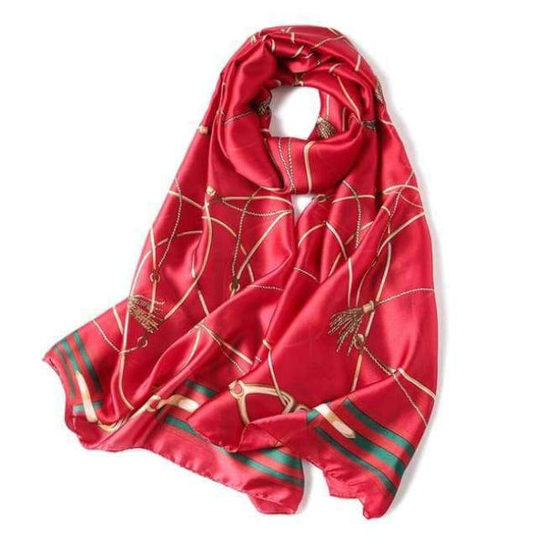 Planet Gates c31 Summer women scarves soft long print silk scarves lady shawl and wrap designer pashmina bandana beach stoles hijab