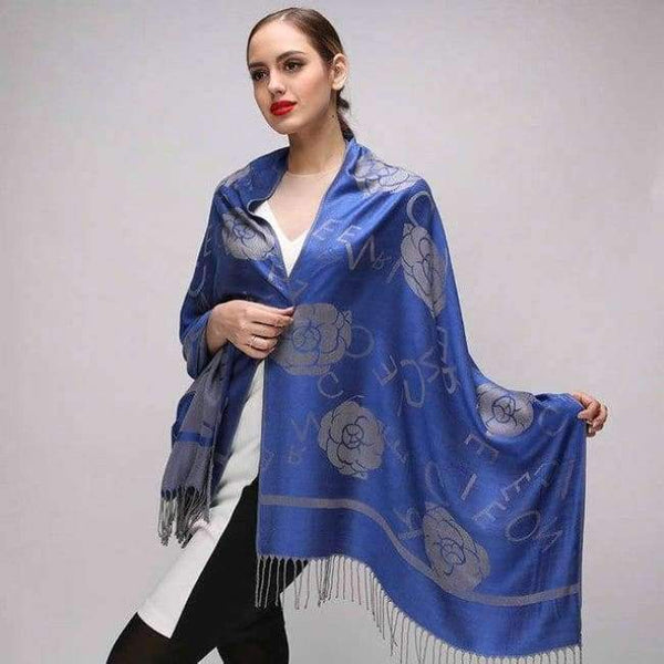 Planet Gates C32 / 180x70cm Winter Scarf Women Silver pashmina Jacquard Wraps shawl Echarpes Femme Long scarves pashmina cachecol feminino inverno